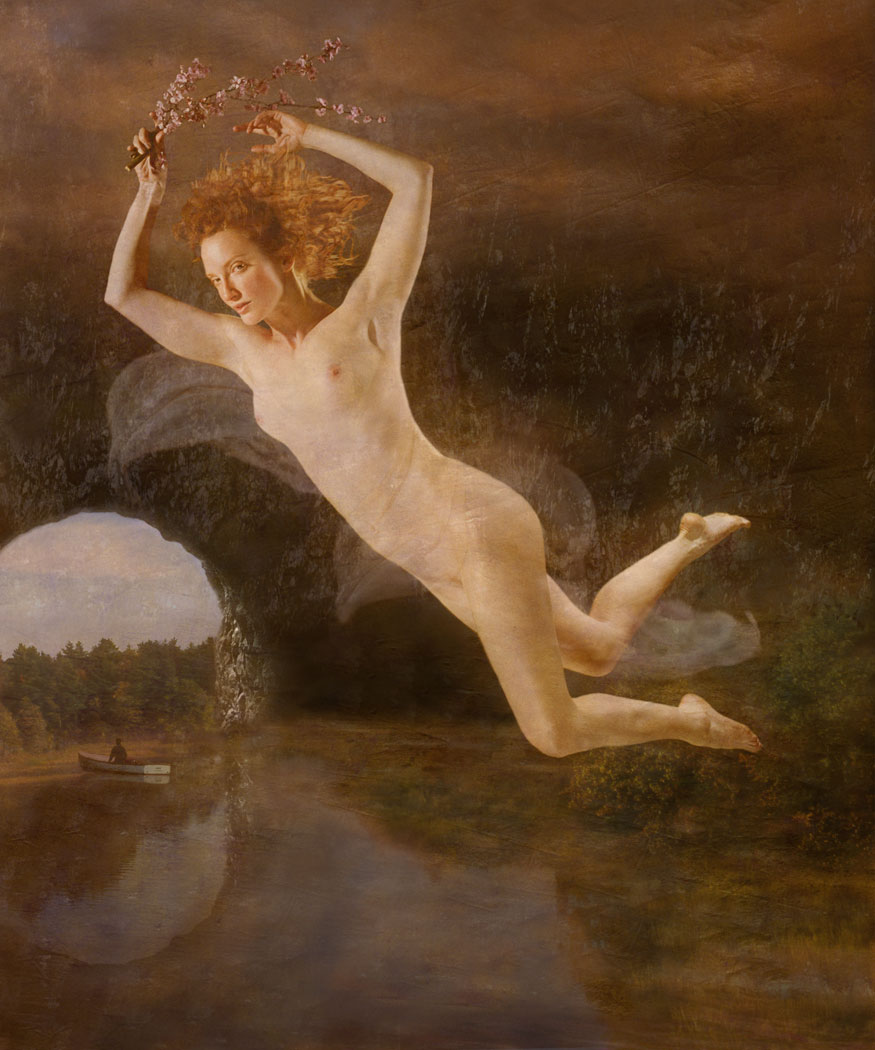 Claudia Kunin - Flight of Persephone (Female Nude) Claudia Kunin - Flight of Persephone (Female Nude)