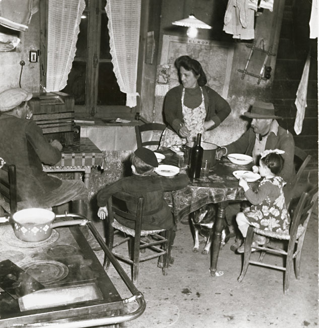 André Gamet - French Family Listening to BBC Radio during Occupation, WWII