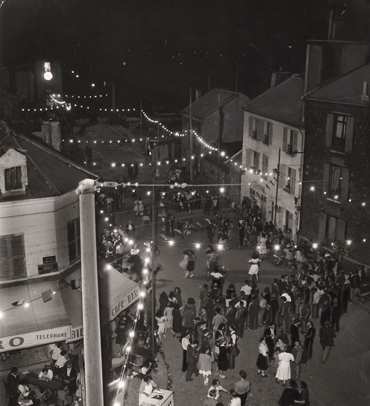 Robert Doisneau - Fete on July 14, 1947, Gentilly, France Robert Doisneau - Fete on July 14, 1947, Gentilly, France