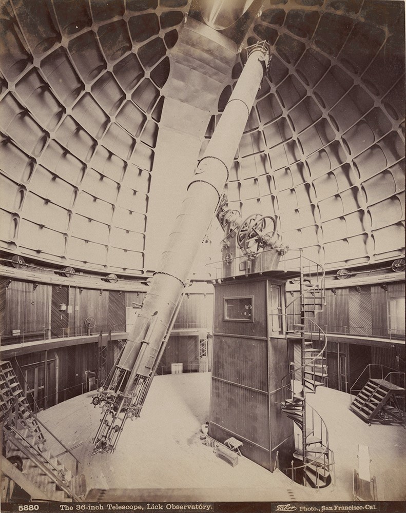 Isaiah West Taber - The 36-inch Telescope, Lick Observatory, Mt. Hamilton, CA Isaiah West Taber - The 36-inch Telescope, Lick Observatory, Mt. Hamilton, CA
