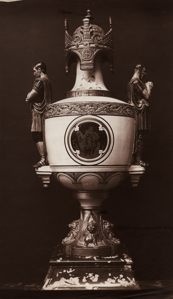 Louis Lafon - Front and Back of Presentation Ceramic (Two Prints)