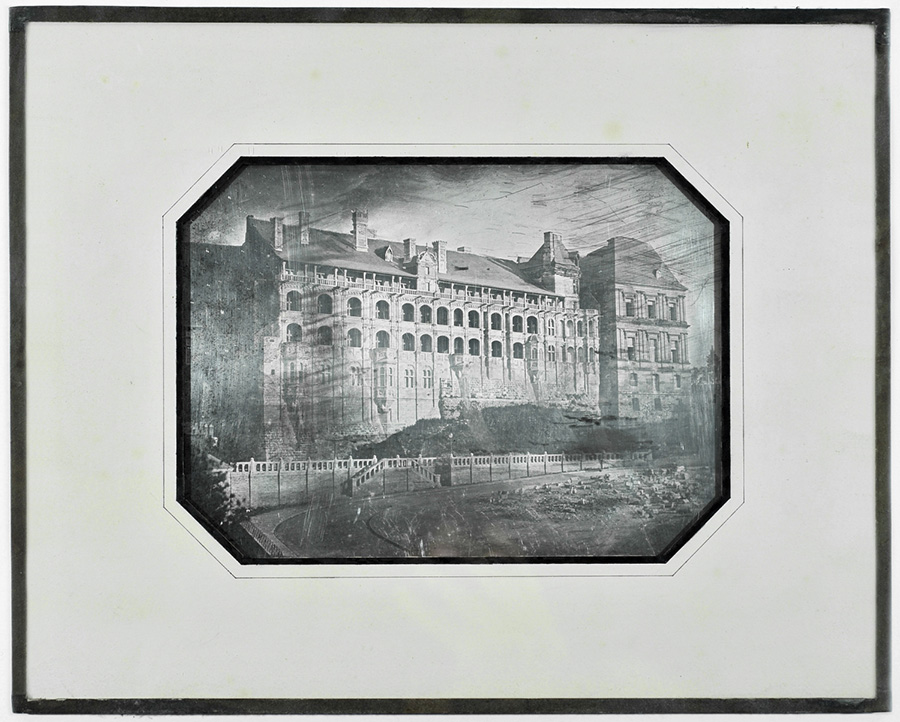 Hippolyte Bayard - Chateau de Blois (Rare Back View) Hippolyte Bayard - Chateau de Blois (Rare Back View)