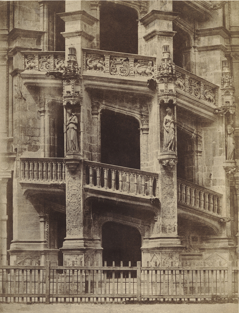 Fr. Alphonse Fortier - Escalier de Chateau de Blois Fr. Alphonse Fortier - Escalier de Chateau de Blois