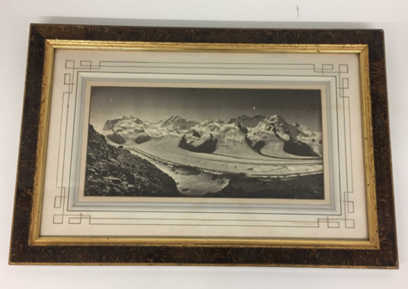 Adolphe Braun - Panorama of Alps Glacier Adolphe Braun - Panorama of Alps Glacier