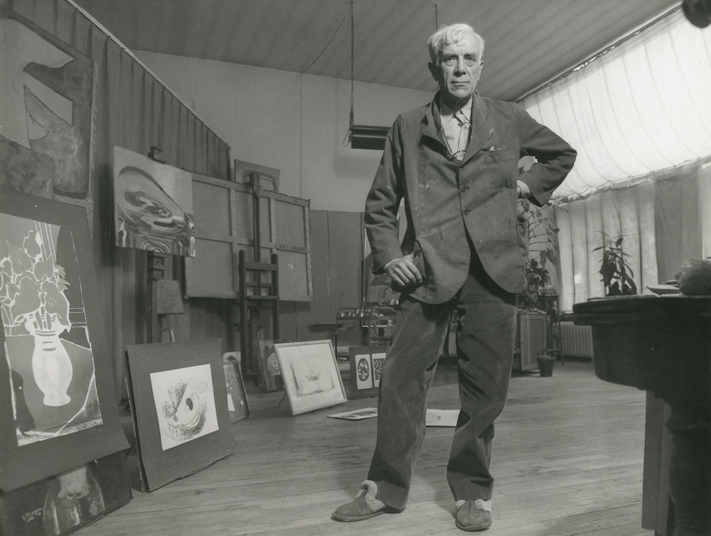 Robert Doisneau - George Braque in His Studio Robert Doisneau - George Braque in His Studio