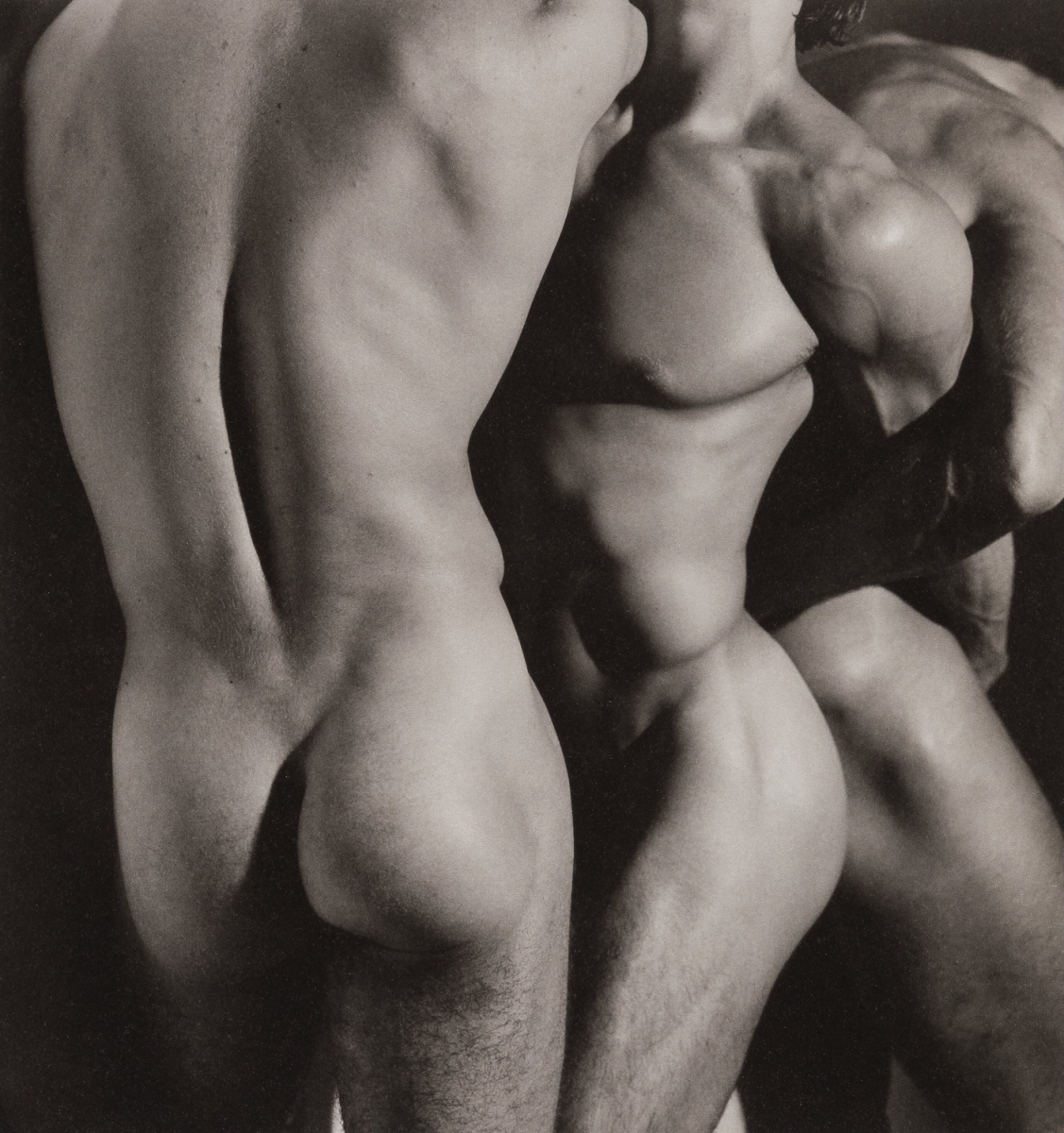 Herb Ritz - Three Male Torsos, Los Angeles