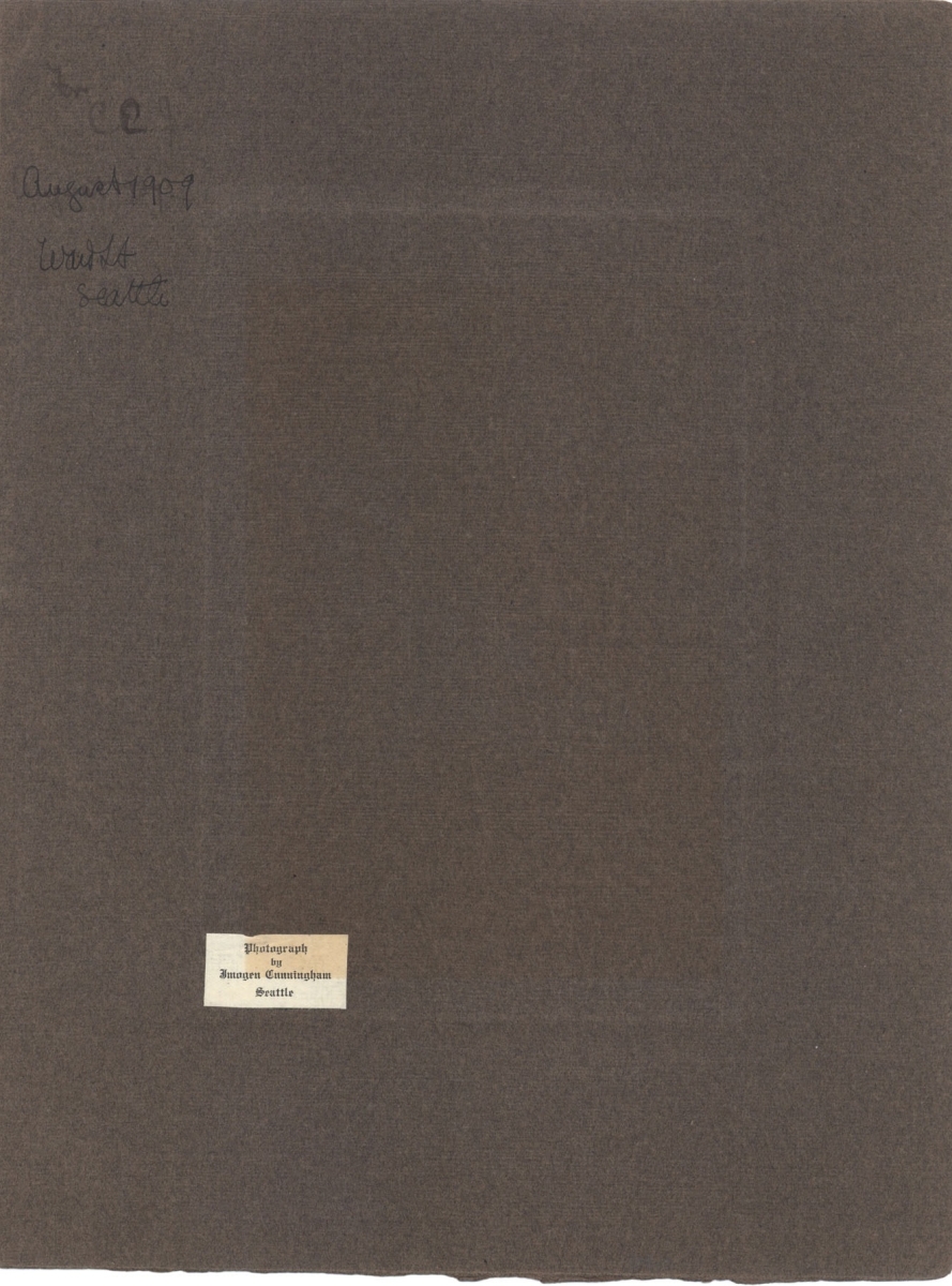 Martha Folsom Marple with Son Elliott Marple Standing in Old Marple Crib