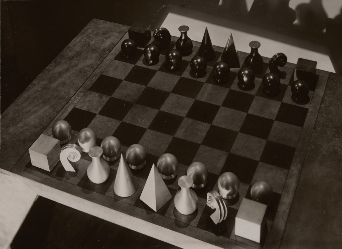 Man Ray - Untitled (Modernist Chess Set) Man Ray - Untitled (Modernist Chess Set)