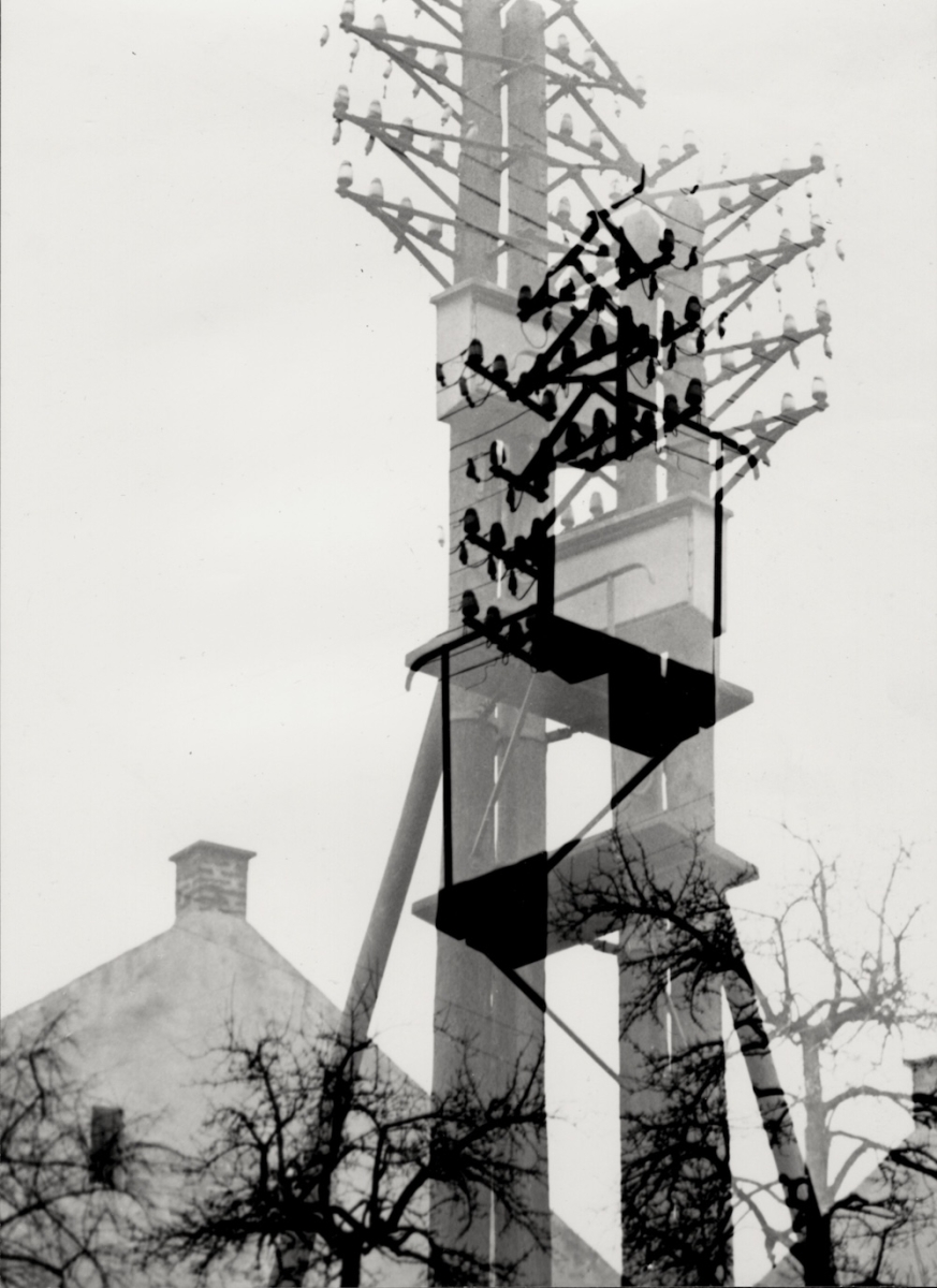 Jaroslav Rossler - Untitled (Power Lines Columns)