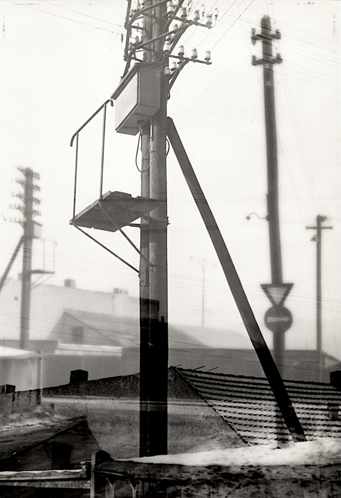 Jaroslav Rossler - Untitled (Power Lines Columns)