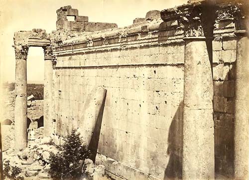 Tancrede R. Dumas - Temple of Jupiter, Baalbek, Syria Tancrede R. Dumas - Temple of Jupiter, Baalbek, Syria