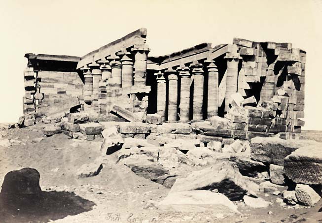 Francis Frith - The Temple of Maharraka, Nubia Francis Frith - The Temple of Maharraka, Nubia