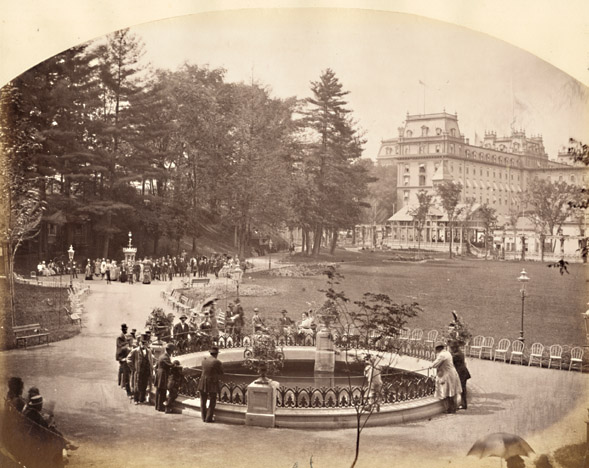 William H. Sipperly - Group of Four Large Images of Saratoga Springs, New York