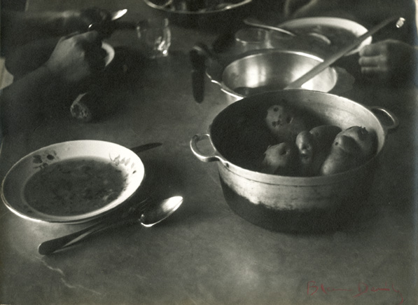 Théo and Antoine Blanc & Demilly - Still Life with Soup and Potatoes Théo and Antoine Blanc & Demilly - Still Life with Soup and Potatoes