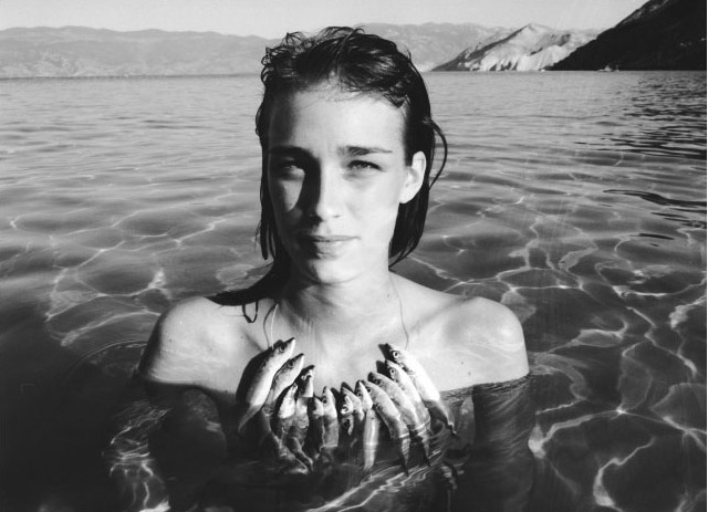 Stanko Abadžic - Girl with Necklace of Fish Stanko Abadžic - Girl with Necklace of Fish